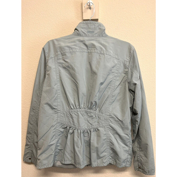 Eddie Bauer Travex Jacket Coat Sz XL Full Zip Pockets Light Blue - Picture 5 of 11